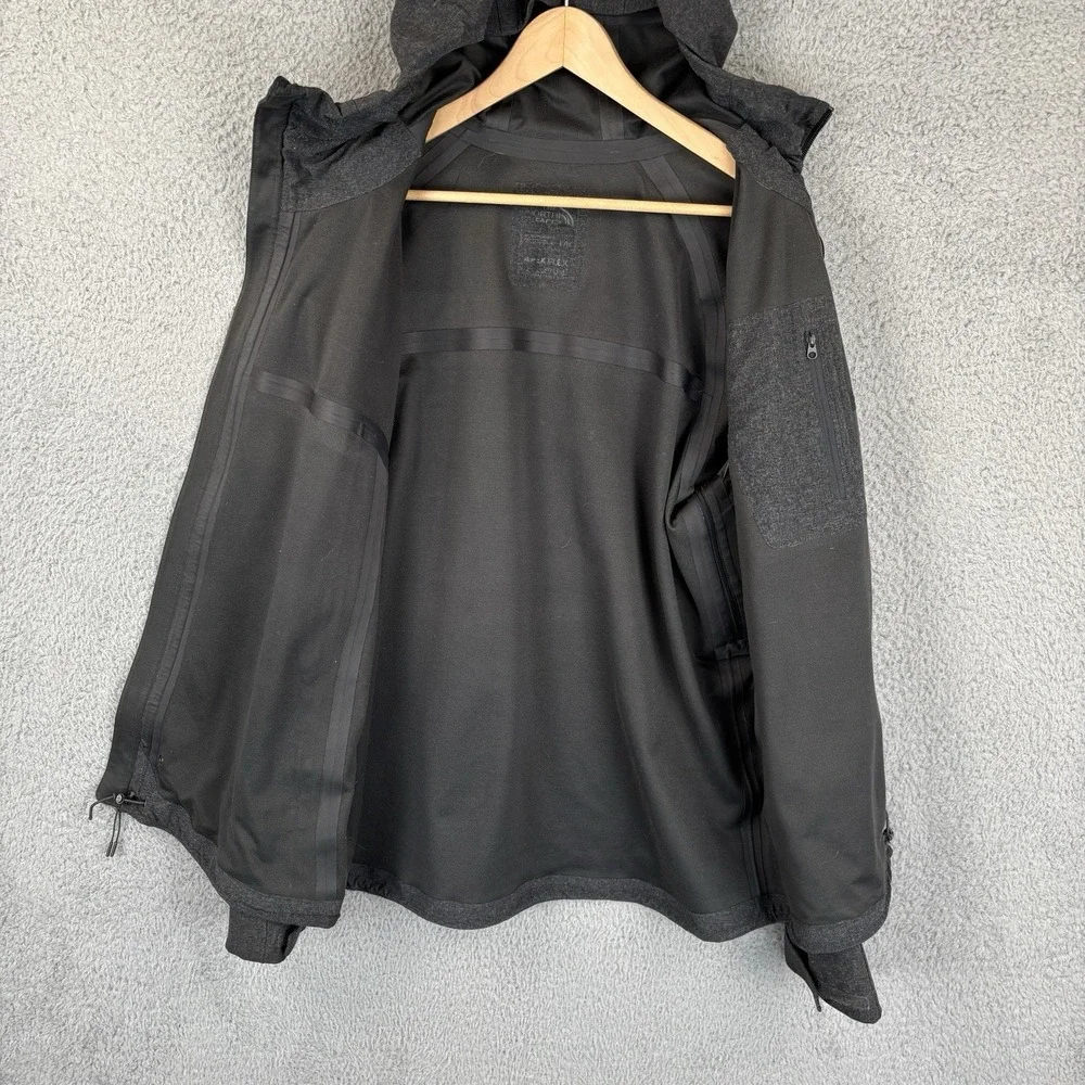 The North Face Apex Flex GORE-TEX Jacket Men's Large Charcoal Waterproof Hooded
